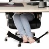 TEHAUX Foot Hammock Hanging Foot Hammock Footrest Home Office Footstool
