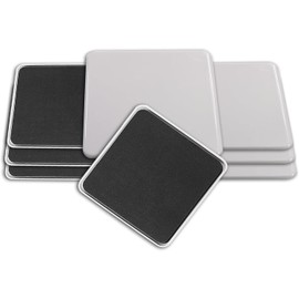 vshougou 8pcs 5" Reusable Large Furniture Sliders for Carpet, Square Large Carpet Furniture Moving Pads, Heavy-Duty Furniture Movers Sliders Moving Furniture Sliders Easily Move