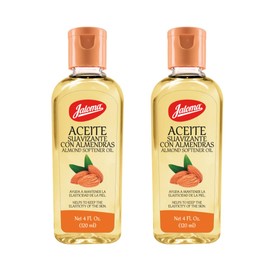 Jaloma Almond Oil, Nourishing Skin Softener for Lasting Elasticity, 2Pack of 4 FL Oz Each, 2 Bottles