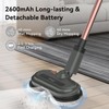 Cordless Electric Mop, Electric Floor Cleaner with Water Sprayer &