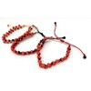 Peruvian Huayruro Seed Bracelet, for good luck. - Color: Black