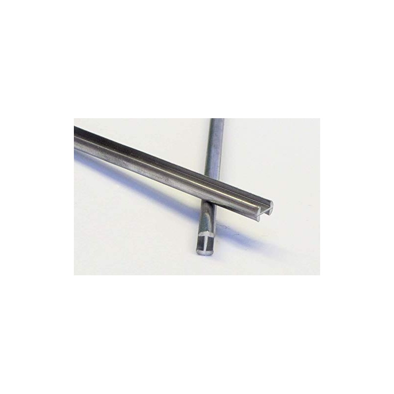 3/16" Round H Lead Came -12 Ft (Rolled & Bagged)