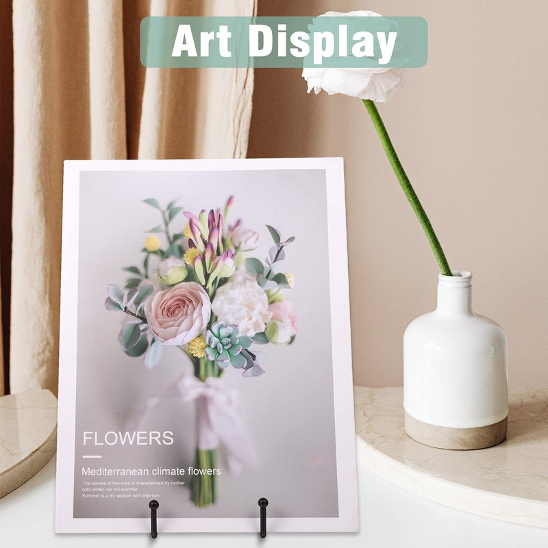 Fuyamp 5PCS Display Stands 6 Inches Picture Frame Stand, Stands