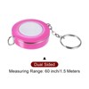 sourcing map Measuring Tape 1.5M/60-inch Retractable Tailors Tape Measure Pocket