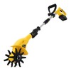 Cordless Tiller Cultivator, 20V Battery Electric Cultivator w/Adjustable Height, Powered