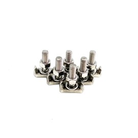 6Pcs Battery Terminal T Bolt, Car Battery Cable Extender T Bolt Kit Replace Part Number #19116852