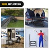 Nilight RV Steps with Handrail, 3 Steps Hot Tub Steps