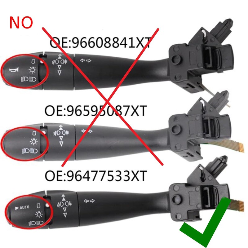 Twowinds - Indicator Switch - Steering Column Switch Compatible with