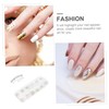 PACKOVE 1Set Compartment Rhinestone Nail Art Charms Flatback Gems for