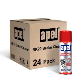 Apel Mitreapel APEL Brake Parts Cleaner (15.1 fl oz) Brake Pad Disc Springs Calipers - 24 Pack