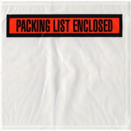 Sales4Less Packing List Envelopes 7.5" X 5.5" Pouches Invoice Enclosed Adhesive Bags Pack of 1000