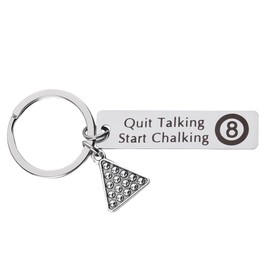 8 Ball Keychain Billiards Gifts for Men Women Son Daughter Christmas Gifts for Billiard Lovers Billiards Players Gifts Pool Ball Keychain Accessories for Bag Purse Charms Pool Player Gifts Key Ring