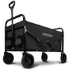 Kamopot Large Collapsible Wagon Foldable for Grocery, Beach, Park, Yard,