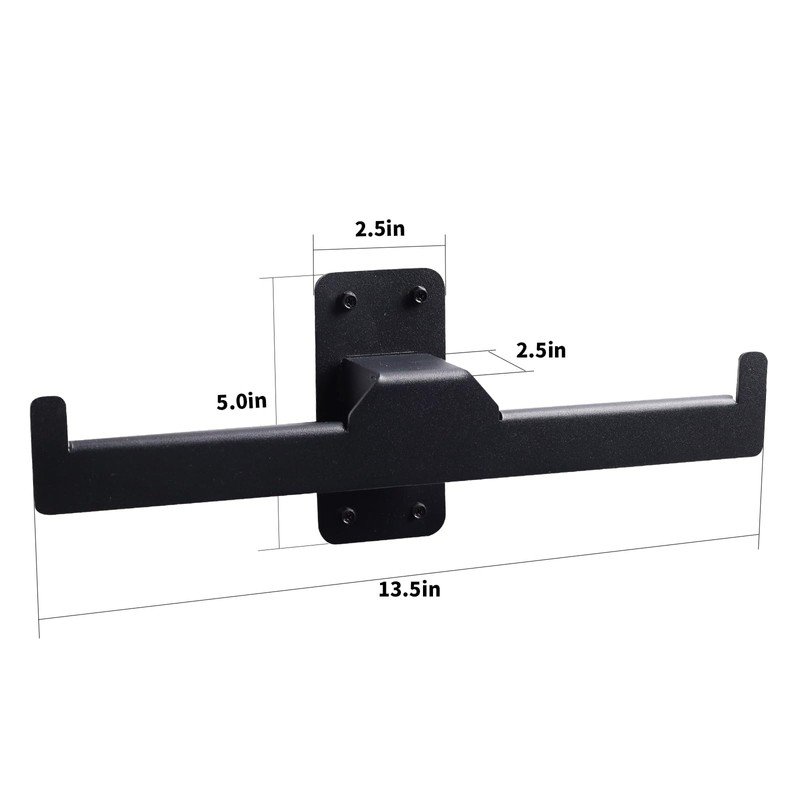 Heavy Duty Wall Mounted Backpack Blower Rack & Sprayer Hanger