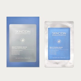 Skincidin Multi Toning Mask 5 sheets, Special Care Cooling Hydrogel CC Collagen Pack 1 box / 스킨시딘 멀티토닝 마스크 5매입 특수케어 쿨링 하이드로겔 CC 콜라겐팩 1박스