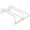 Stainless Steel Double Row Wine Glass Stemware Rack Hanging Stemware