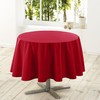 Douceur d'intérieur - 1720248, Tischdecke Runde, 180 cm, Essentiel, Polyester