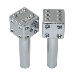 Grand General Chrome Dice Shape Door Knob