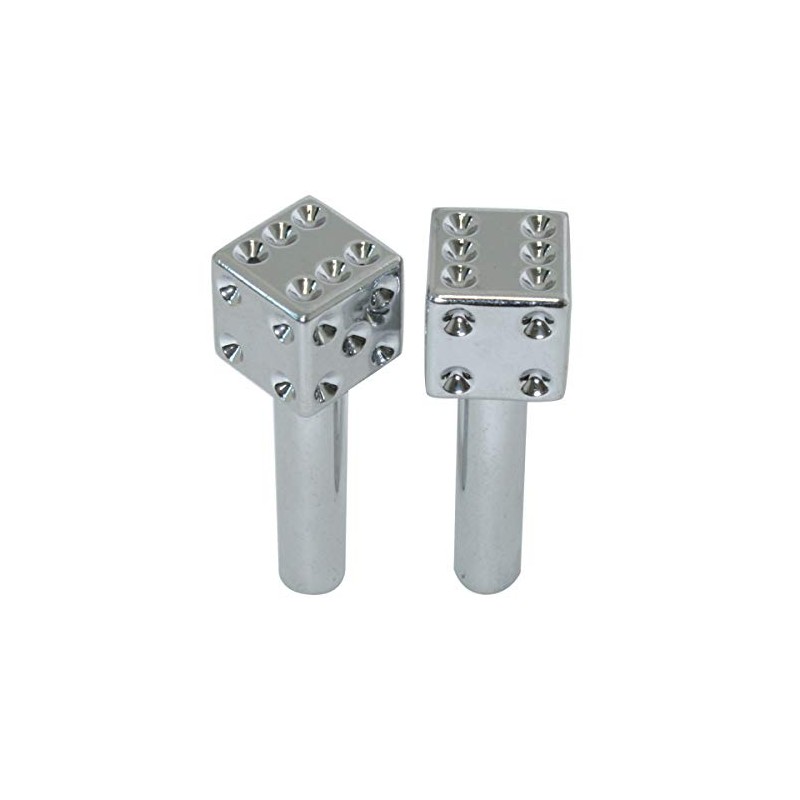 Grand General Chrome Dice Shape Door Knob