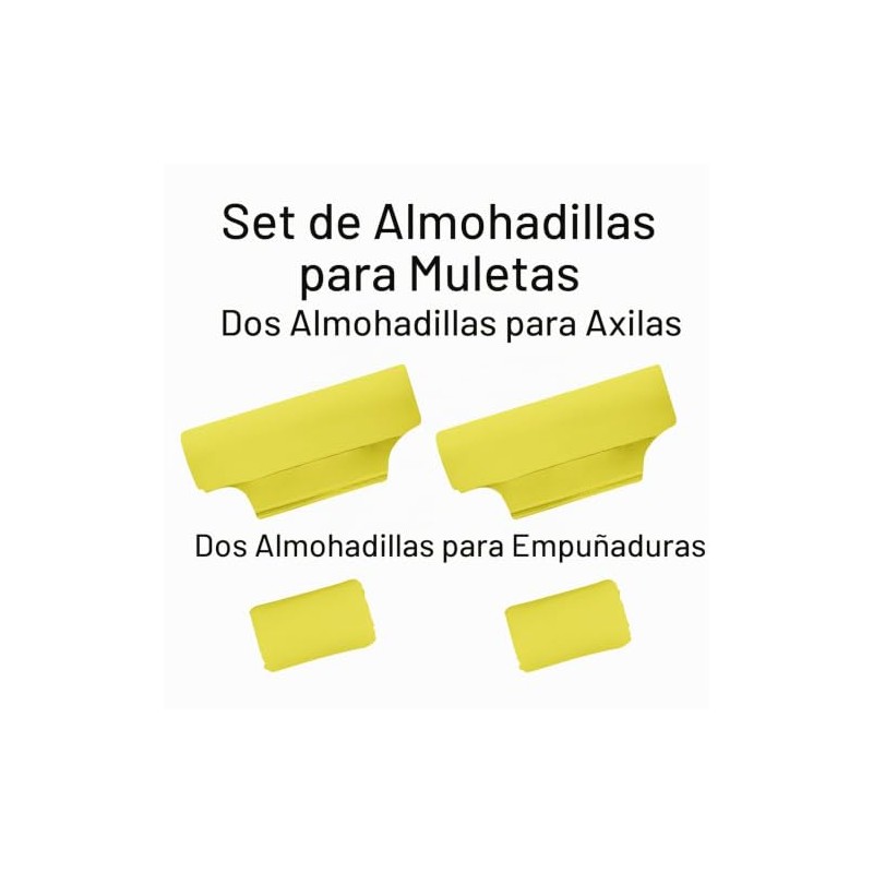 Almohadillas para Muletas de Axila, Fundas Universales Acolchadas para Muletas