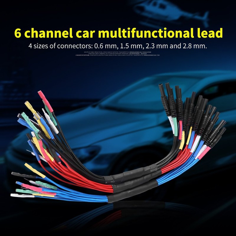 HT306 6 Channel Universal Break Out Leads for Auto Diagnostic
