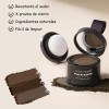 Polvo De Maquillaje De Fibra Capilar Cubre Raíz Cabello 2pzs