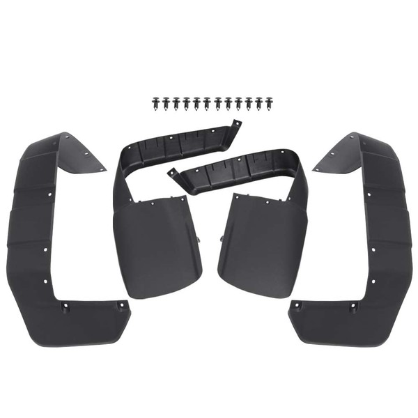 PIT66 Mud Guards Splash Guards Mud Flaps Kit Compatible with