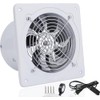 ACEDUROBLA 6'' Wall Mounted Exhaust Fan, 460CFM Metal Iron Ventilation