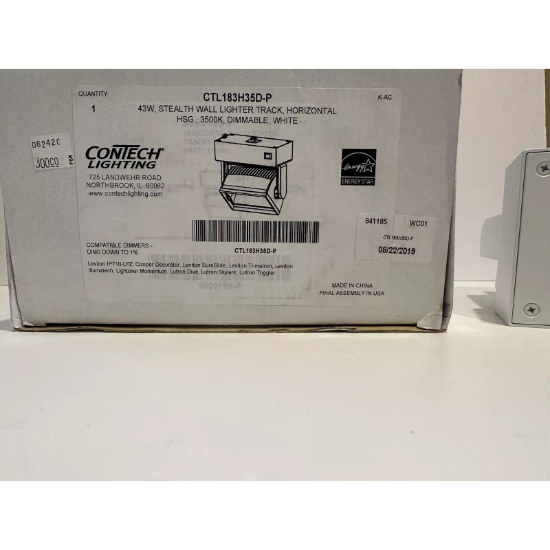 Leviton Contech CTL183H35D-P LED 43W Super Bright track light 3500k