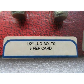 Long Run C3F Long Run 81170 1/2" Lug Bolts 5-Pack OEM New Factory Boat Parts