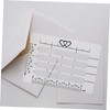 VILLFUL 4pcs Envelope Stencil Templates for Letter Addressing Flexible Writing