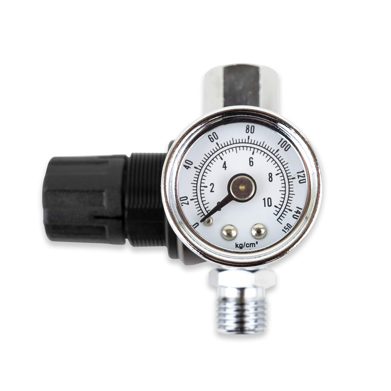 Tool Guy Republic HVLP Spray Gun Air Regulator with Pressure
