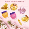 2 mascarillas de labios durante la noche, HoneySakura para el