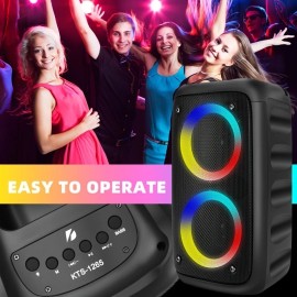 Unbranded RGB Light, Easy - Operate TWS Bluetooth Speaker Suitable for Outdoor Events USA