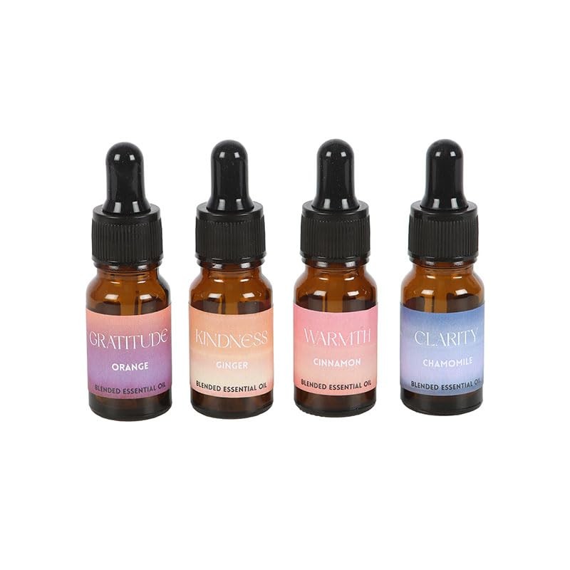 Mindfulness Essential Oils Set – 4 x 10ml Blended Oils