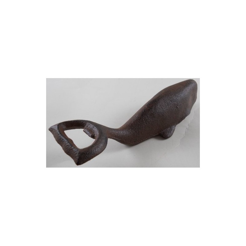 1 X Cast Iron Whale Bottle Opener