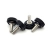 M4 Light Saber Retention Screws Black Knurled Thumb Screw Bolt