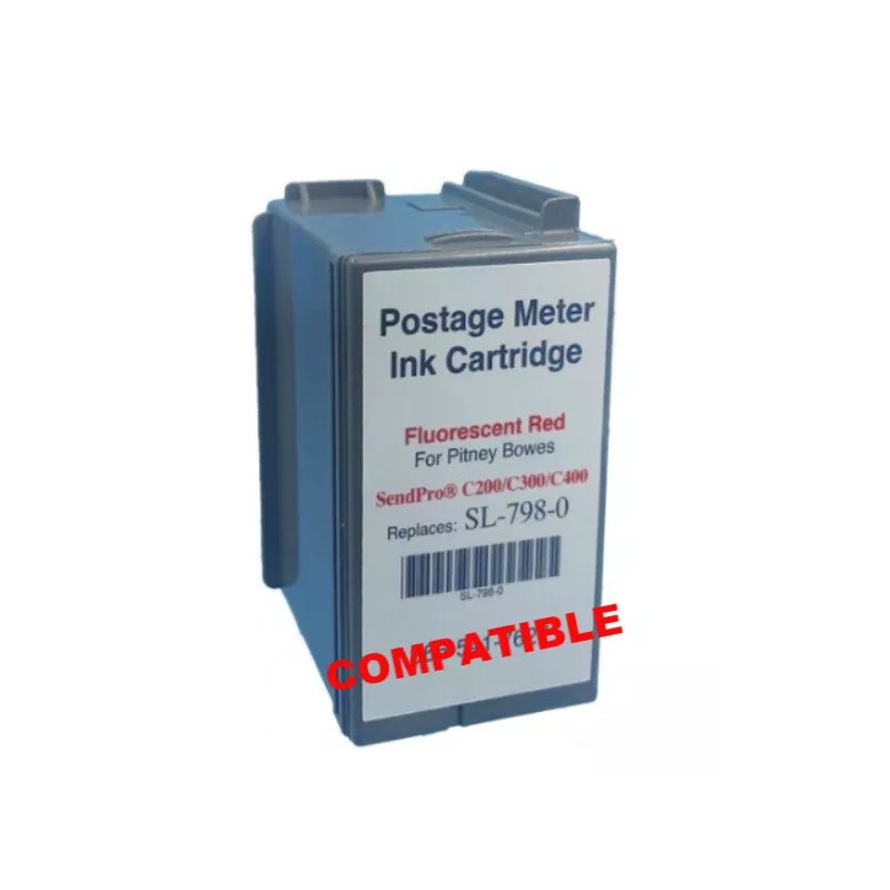Pitney Bowes® OEM Equivalent SL-798-0 Ink Cartridge for Sendpro C200,
