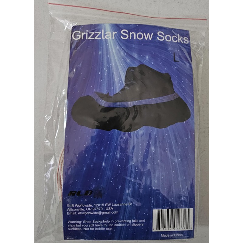 Grizzlar Shoe Snow Socks (Large)