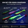 Njord Kalastus Rubber Fish Zander 6 Pieces 12.5 cm 10
