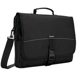 Targus Basic Messenger Case and Bag Designed for 15.6-Inch Laptop, Black (TCM004US)