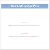 Light Up Your Bricks- 2 Pieces X Blue 15 cm