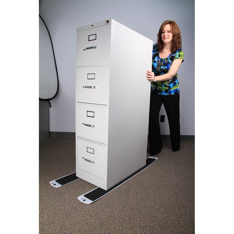 EZ Moves Professional Pull Furniture Slides, 4’ Length (Two Slides