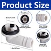 2 Pack Air Conditioner Drain Hose- 3 Ft Portable Leakproof