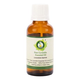 R V Essential Pure Lavandin Essential Oil 15ml (0.507oz)- Lavandula Hybrida (100% Pure and Natural Steam Distilled)