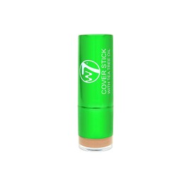W7 Tea Tree Concealer Stick - Creamy, Skin Soothing Formula For Blemishes & Redness - Long-Lasting Concealer Makeup (Light/Medium)
