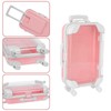 Biiange Mini Suitcase Favor Boxes, Plastic Candy & Jewelry Storage