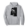 Anime Edgy Monochrome Character Illustration Girl Anime Pullover Hoodie