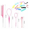 CONEJO MODA Kit Accesorios Para Peinar Trenzado Profesionales Cabello