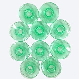 Cutex (TM) Brand 10 Plastic Bobbins #4125615-45 for Husqvarna Viking Sewing Machine